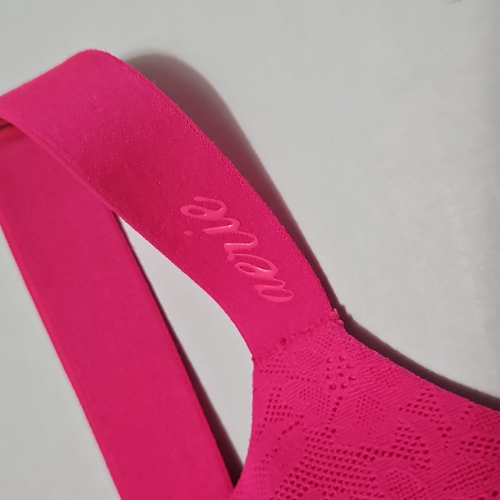 Aerie Smoothez Women's Pink Full Coverage Seamless High Waisted Bra Size XXL - Picture 5 of 16